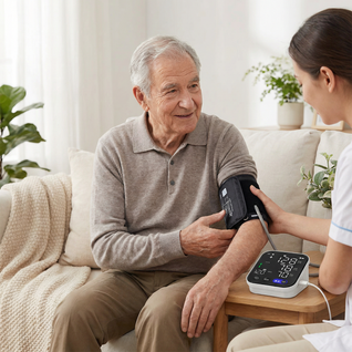 Electronic blood pressure monitor