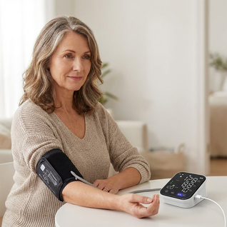 Electronic blood pressure monitor